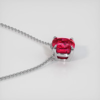 Ruby Necklace 1.02 Ct., 18K White Gold Preview