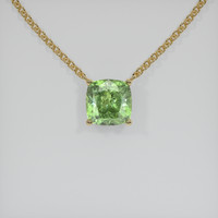 1.68 Ct. Gemstone Necklace, 14K Yellow Gold 1