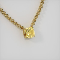 7.69 Ct. Sapphire Necklace, 14K Yellow Gold 2