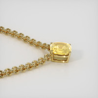 7.69 Ct. Sapphire Necklace, 14K Yellow Gold 3