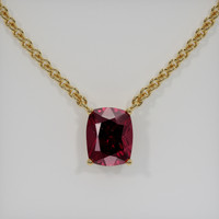 3.89 Ct. Gemstone Necklace, 18K Yellow Gold 1