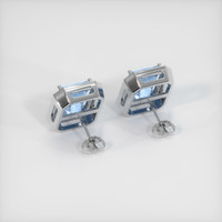 <span>5.98</span>&nbsp;<span class="tooltip-light">Ct.Tw.<span class="tooltiptext">Total Carat Weight</span></span> Gemstone Earrings, Platinum 950 4