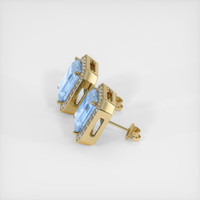 <span>5.98</span>&nbsp;<span class="tooltip-light">Ct.Tw.<span class="tooltiptext">Total Carat Weight</span></span> Gemstone Earrings, 14K Yellow Gold 3