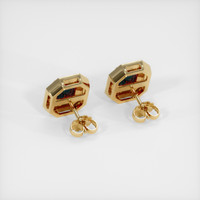 <span>0.83</span>&nbsp;<span class="tooltip-light">Ct.Tw.<span class="tooltiptext">Total Carat Weight</span></span> Gemstone Earrings, 18K Yellow Gold 4