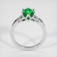 1.16 Ct. Emerald Ring, Platinum 950 3