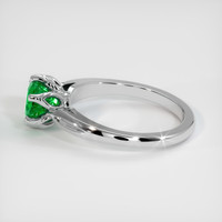 1.16 Ct. Emerald Ring, Platinum 950 4