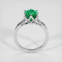 1.92 Ct. Emerald Ring, Platinum 950 3