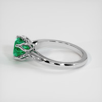 1.92 Ct. Emerald Ring, Platinum 950 4