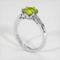 1.23 Ct. Gemstone Ring, Platinum 950 2