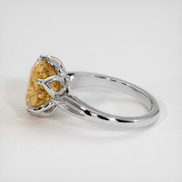 4.16 Ct. Gemstone Ring, Platinum 950 4