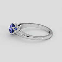2.05 Ct. Purplish Blue Sapphire Ring, Platinum 950 4