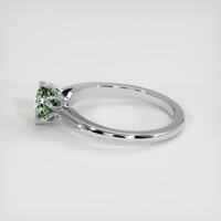 0.97 Ct. Green Sapphire Ring, Platinum 950 4