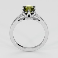 1.33 Ct. Green Sapphire Ring, Platinum 950 3