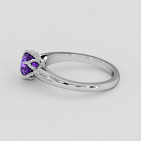 1.32 Ct. Bluish Purple Sapphire Ring, Platinum 950 4