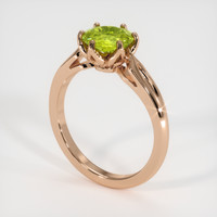 1.23 Ct. Gemstone Ring, 14K Rose Gold 2