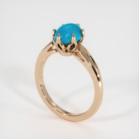 1.14 Ct. Gemstone Ring, 14K Rose Gold 2