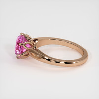 2.12 Ct. Sapphire Ring, 14K Rose Gold 4