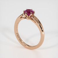 1.03 Ct. Sapphire Ring, 14K Rose Gold 2