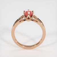 1.03 Ct. Sapphire Ring, 18K Rose Gold 3