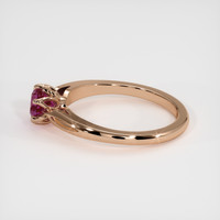 1.03 Ct. Sapphire Ring, 18K Rose Gold 4