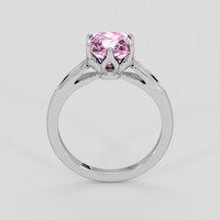 1.78 Ct. Pink Kunzite Ring, 10K White Gold 3