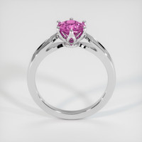 1.16 Ct. Pink Sapphire Ring, 10K White Gold 3