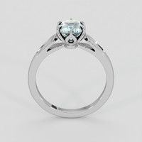 1.38 Ct. Bi Color Sapphire Ring, 10K White Gold 3
