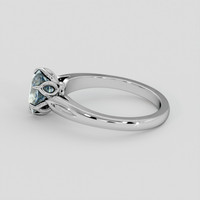 1.38 Ct. Bi Color Sapphire Ring, 10K White Gold 4