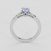 0.85 Ct. Violet Sapphire Ring, 10K White Gold 3