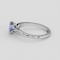 0.85 Ct. Violet Sapphire Ring, 10K White Gold 4