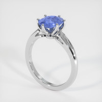1.88 Ct. Sapphire Ring, 14K White Gold 2
