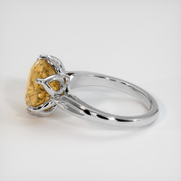 4.16 Ct. Gemstone Ring, 14K White Gold 4