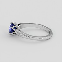 1.49 Ct. Violet Sapphire Ring, 14K White Gold 4