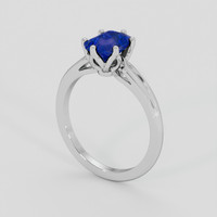 2.01 Ct. Color Change Sapphire Ring, 14K White Gold 2