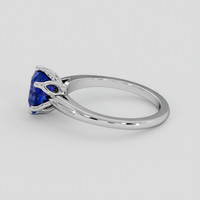 2.01 Ct. Color Change Sapphire Ring, 14K White Gold 4