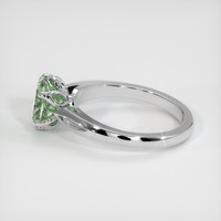 1.74 Ct. Sapphire Ring, 14K White Gold 4
