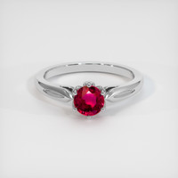 Ruby Ring 1.12 Ct. 18K White Gold Preview