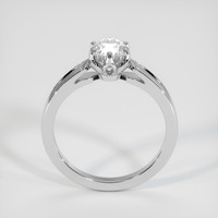 1.55 Ct. White Sapphire Ring, 18K White Gold 3