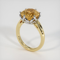 4.16 Ct. Gemstone Ring, 14K White & Yellow 2