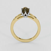 2.58 Ct. Color Change Sapphire Ring, 14K White & Yellow 3