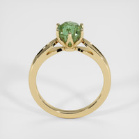 1.81 Ct. Green Sapphire Ring, 10K Yellow Gold 3
