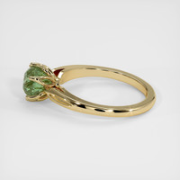 1.81 Ct. Green Sapphire Ring, 10K Yellow Gold 4