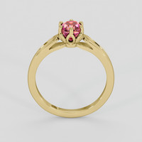 1.09 Ct. Bi Color Sapphire Ring, 10K Yellow Gold 3