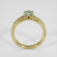 0.74 Ct. Bi Color / Parti Sapphire Ring, 10K Yellow Gold 3