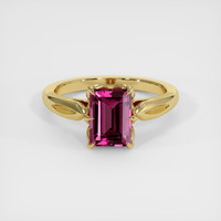 2.16 Ct. Gemstone Ring, 14K Yellow Gold 1