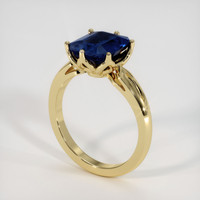 3.05 Ct. Sapphire Ring, 14K Yellow Gold 2