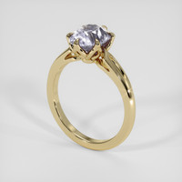 1.90 Ct. Bi Color Sapphire Ring, 14K Yellow Gold 2