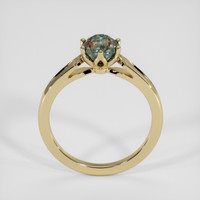1.23 Ct. Bi Color Sapphire Ring, 14K Yellow Gold 3