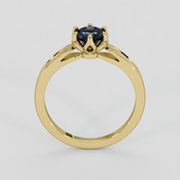 0.80 Ct. Bi Color Sapphire Ring, 14K Yellow Gold 3