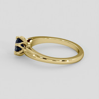 0.80 Ct. Bi Color Sapphire Ring, 14K Yellow Gold 4